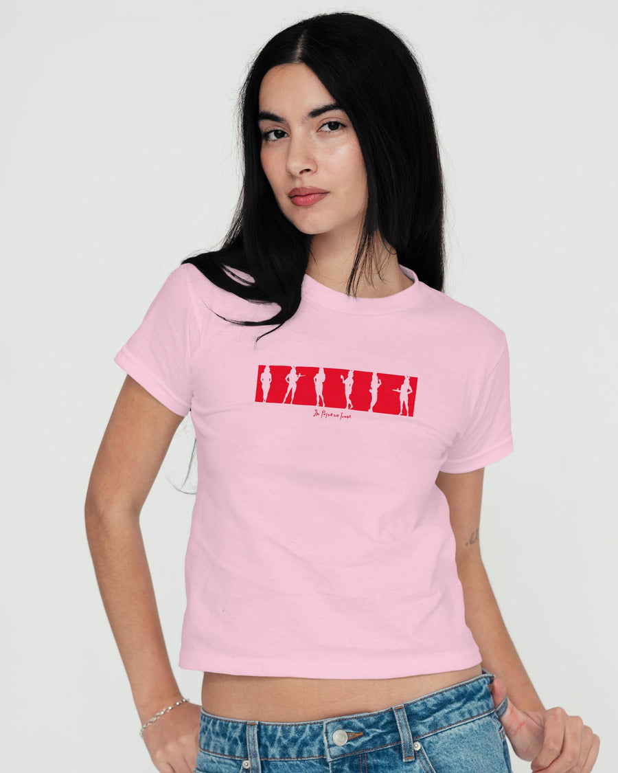bunnies baby tee - In Print We Trust