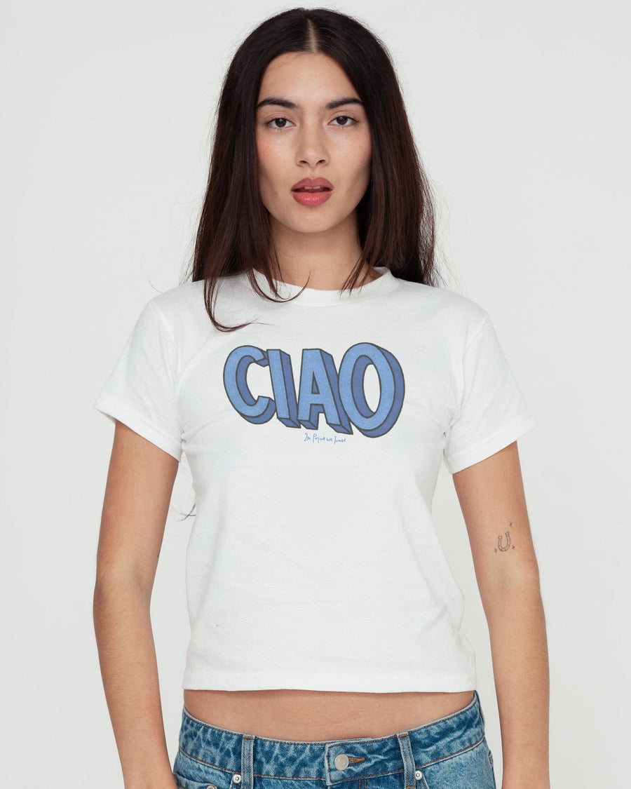 ciao baby tee - In Print We Trust