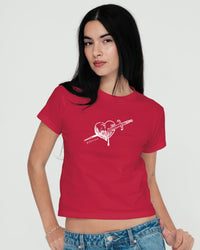 dagger baby tee - In Print We Trust