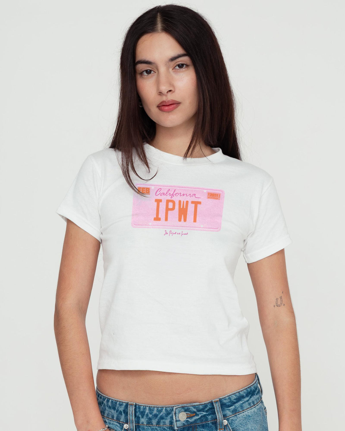 drive me crazy baby tee - In Print We Trust