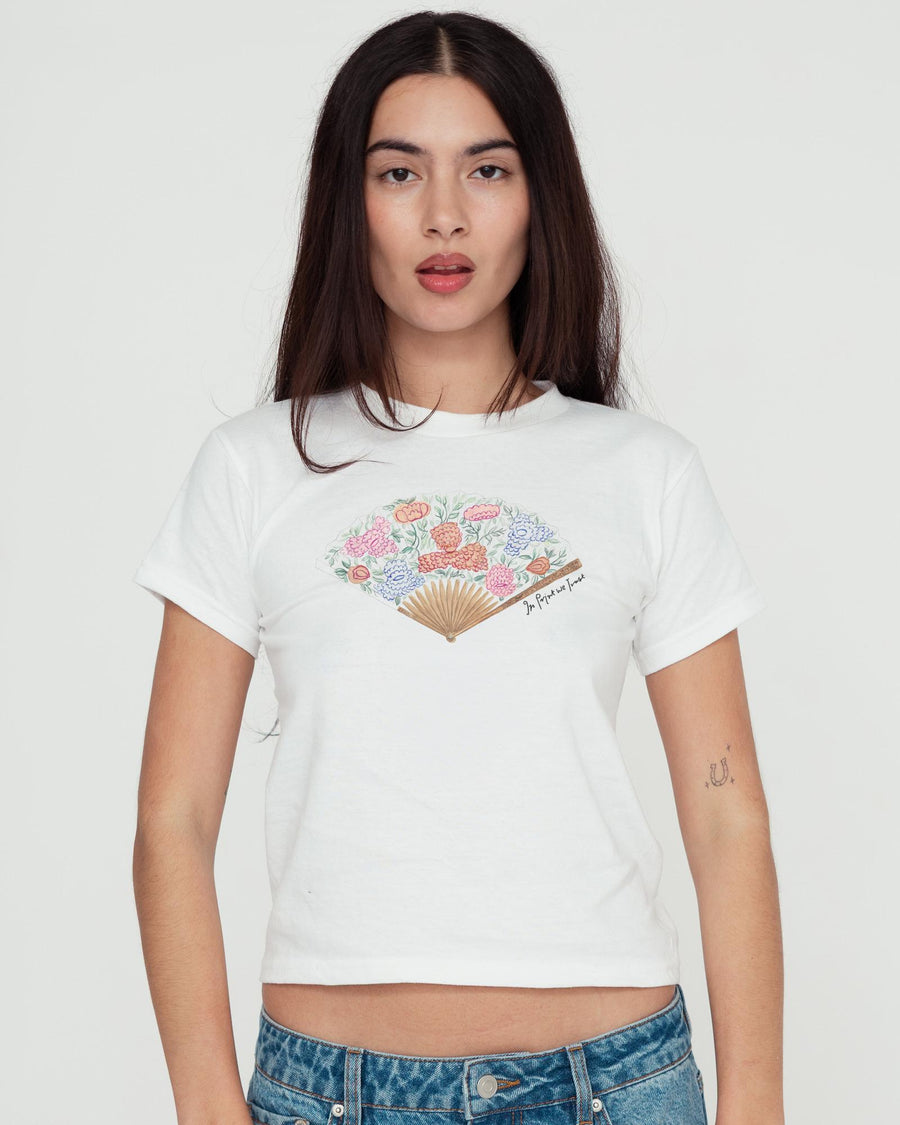 fan baby tee - In Print We Trust