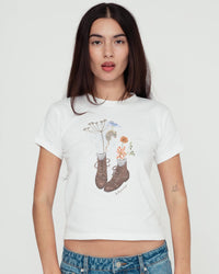 field mouse baby tee - In Print We Trust