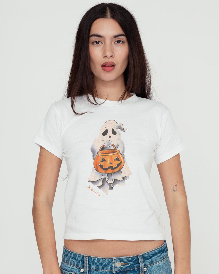 ghost baby tee - In Print We Trust