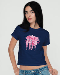 girls trip! baby tee - In Print We Trust