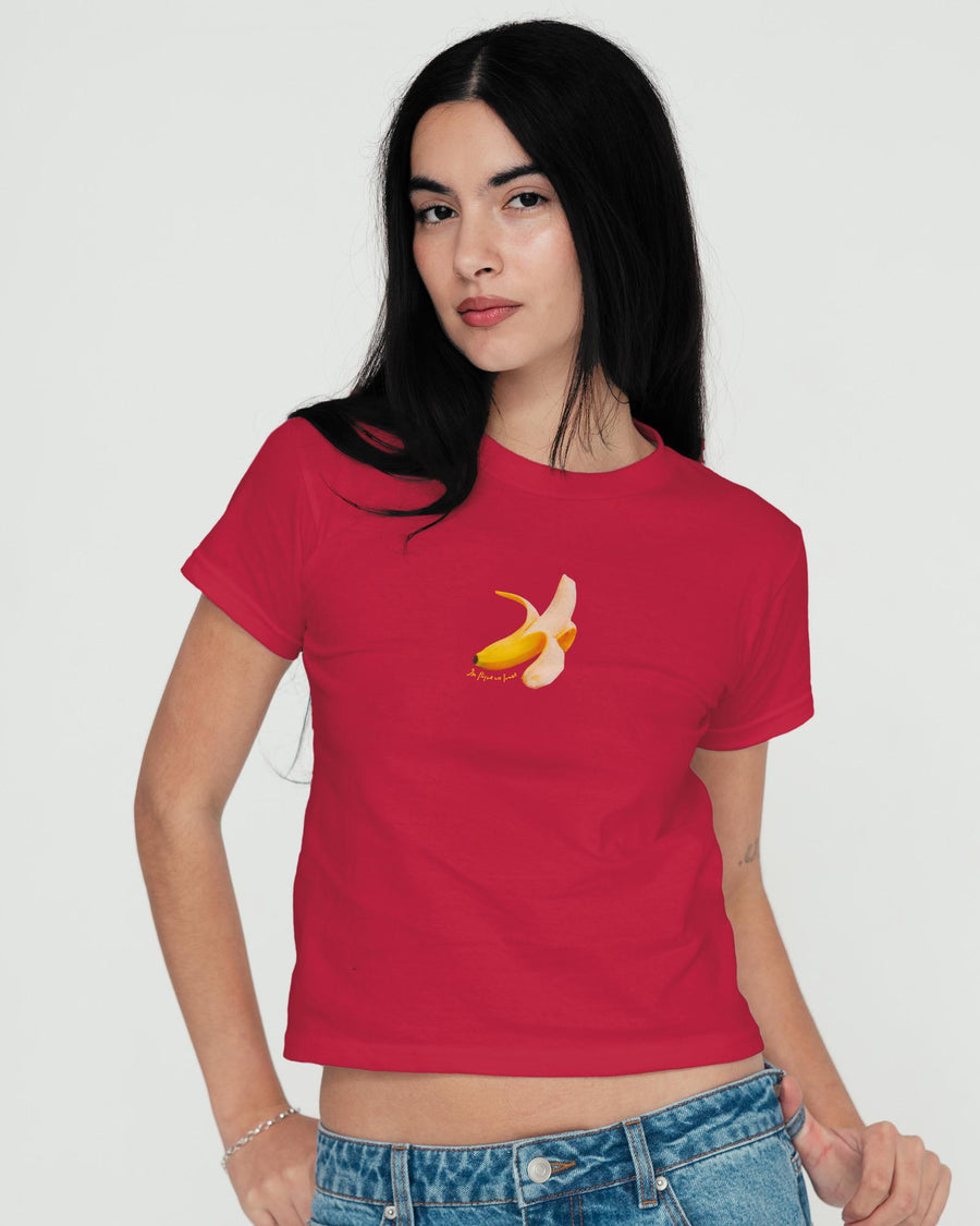 go bananas baby tee - In Print We Trust