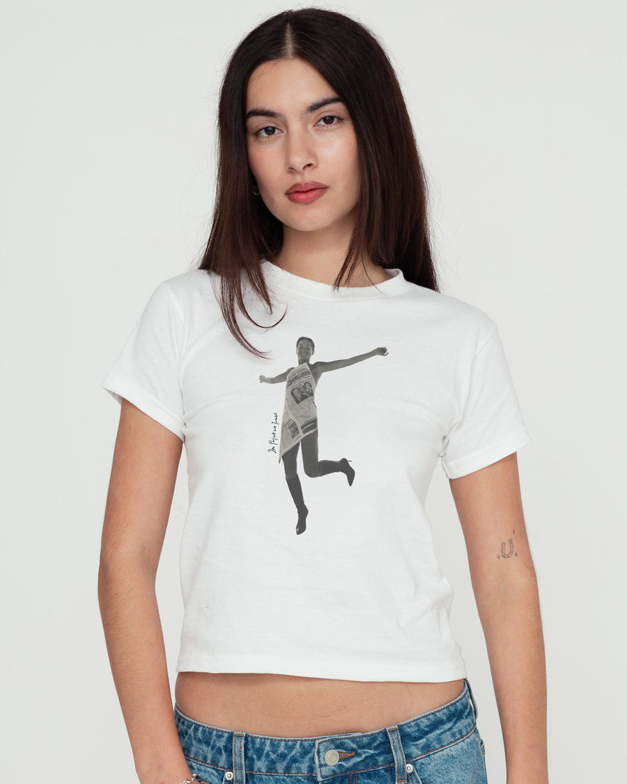 good news baby tee - In Print We Trust
