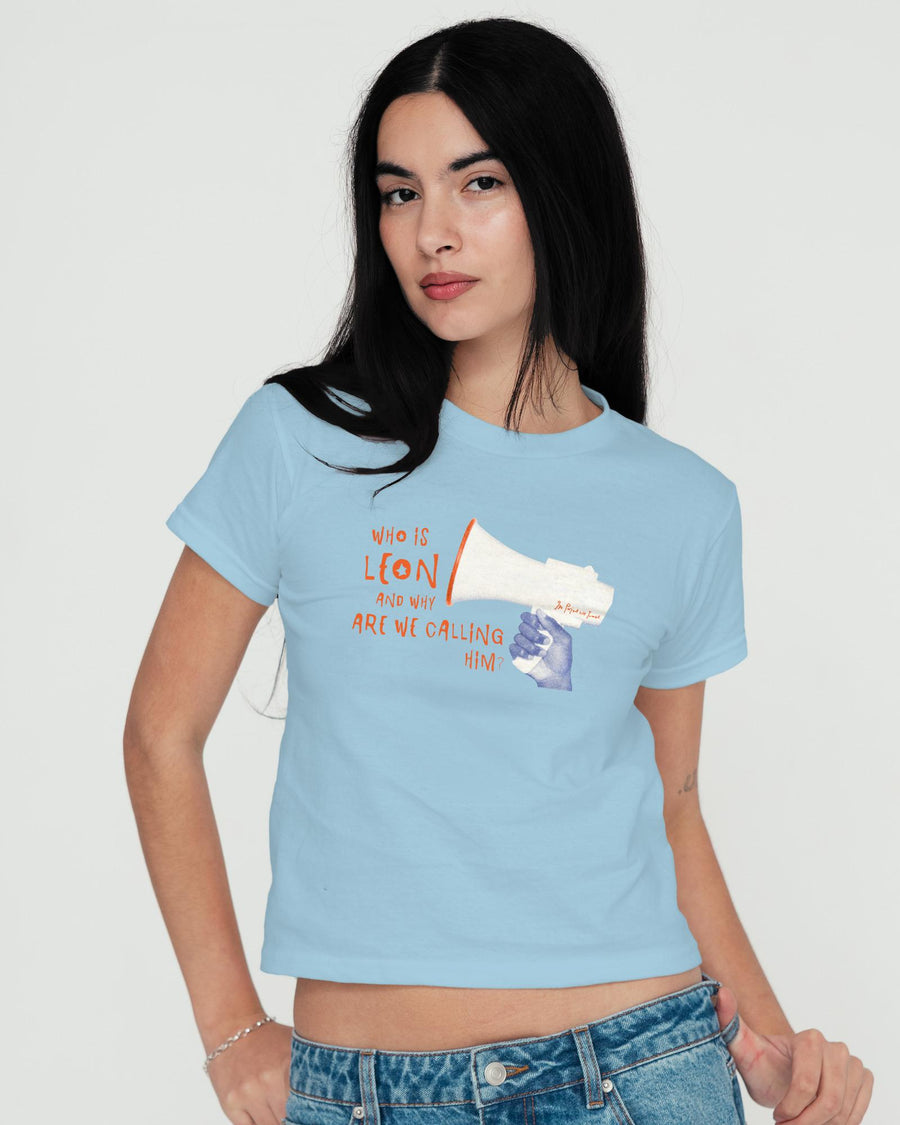 leon baby tee - In Print We Trust