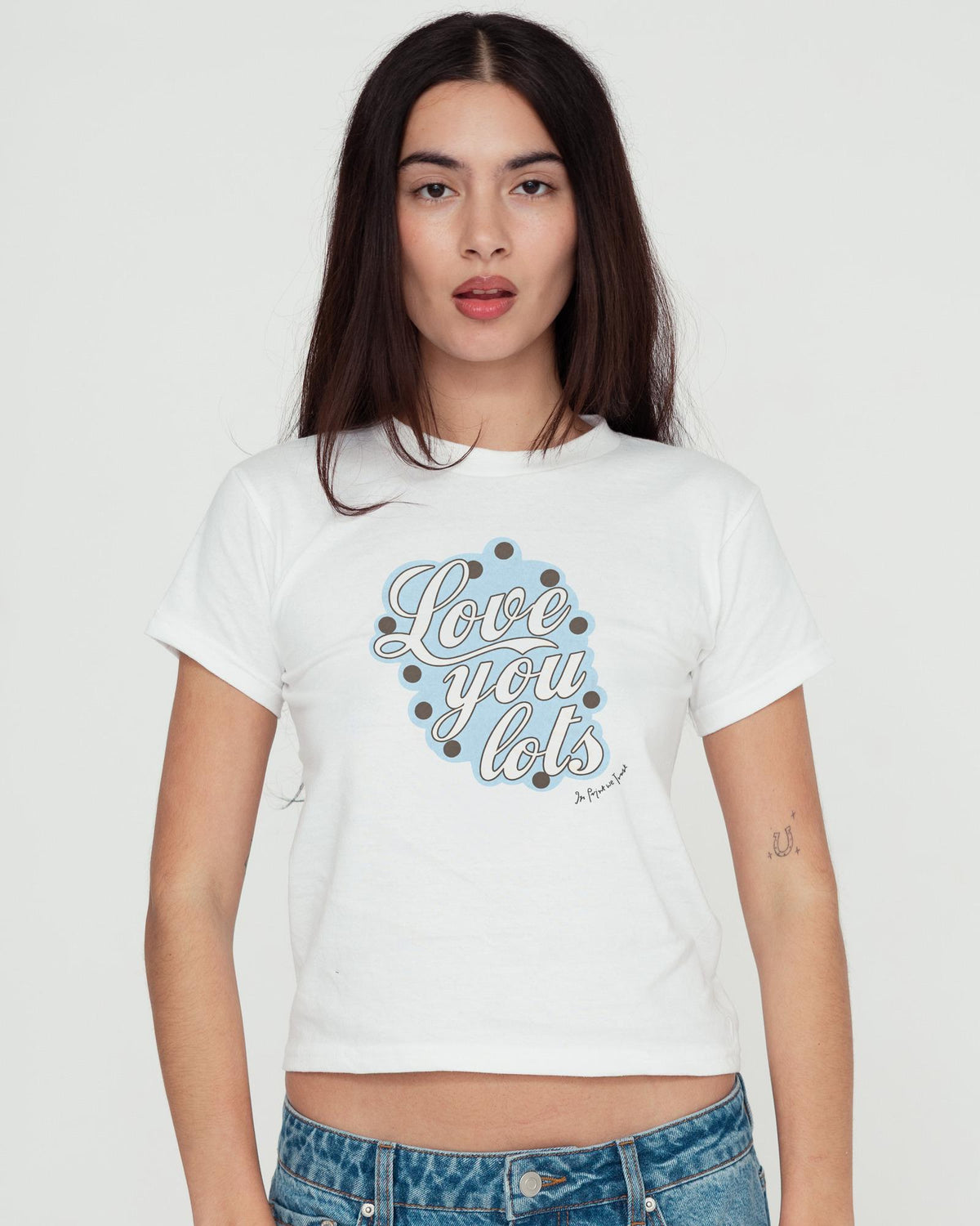 love you lots baby tee - In Print We Trust