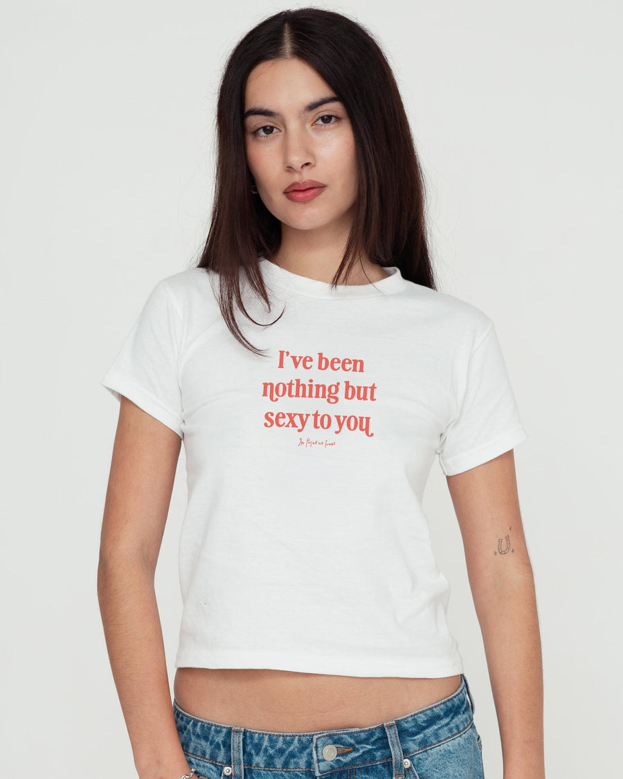 nothing but sexy baby tee - In Print We Trust