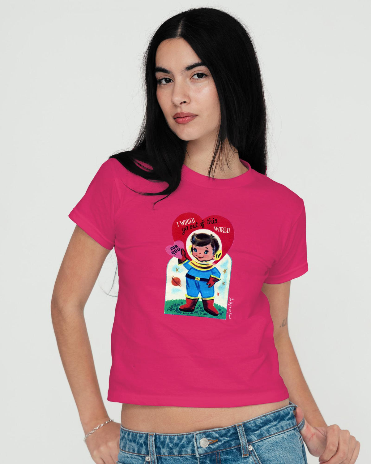 out of this world baby tee - In Print We Trust