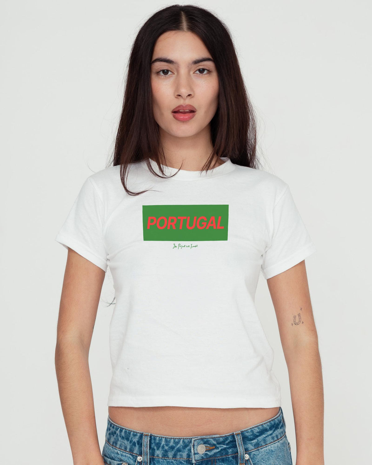 portugal baby tee - In Print We Trust