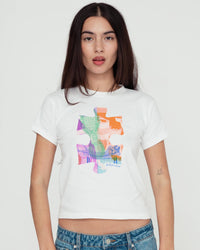 puzzle piece baby tee - In Print We Trust