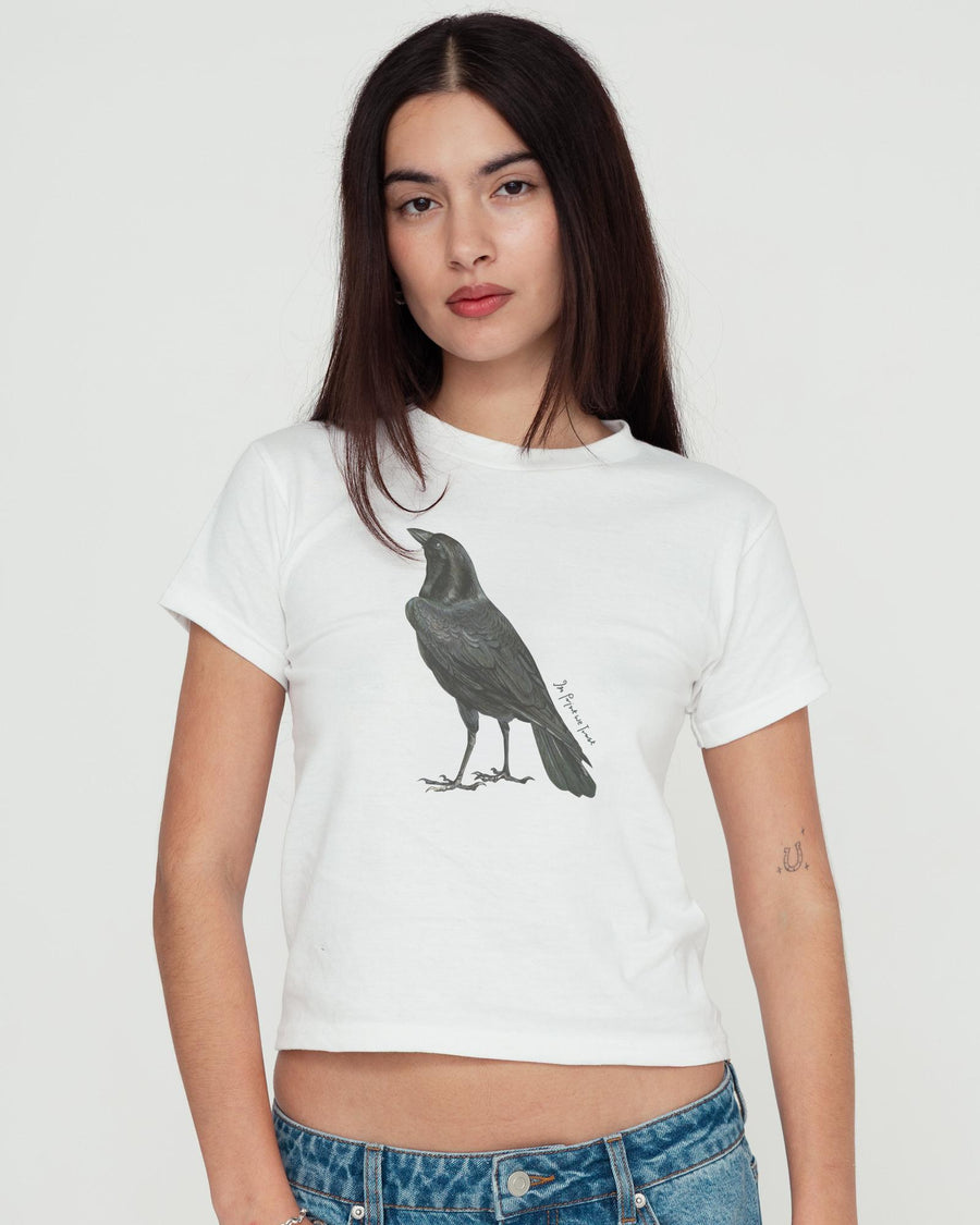 raven baby tee - In Print We Trust