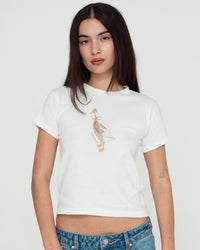 runner duck baby tee - In Print We Trust