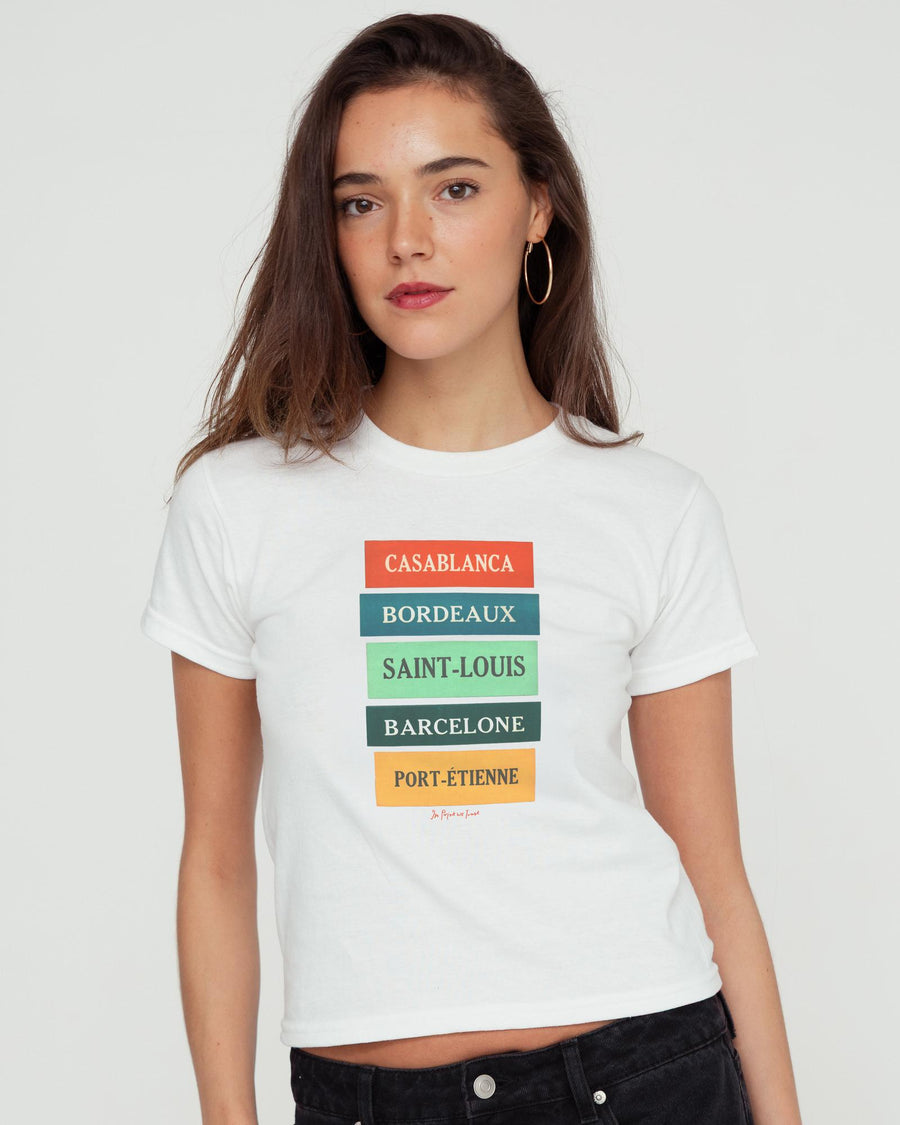 saint-louis baby tee - In Print We Trust