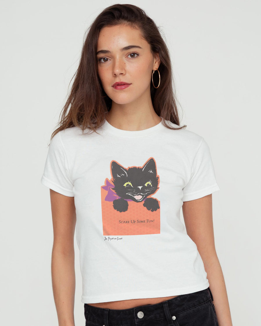 scare up some fun baby tee - In Print We Trust