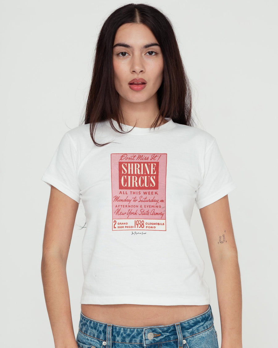 shrine circus baby tee - In Print We Trust