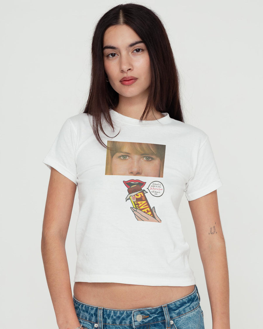 smile baby tee - In Print We Trust
