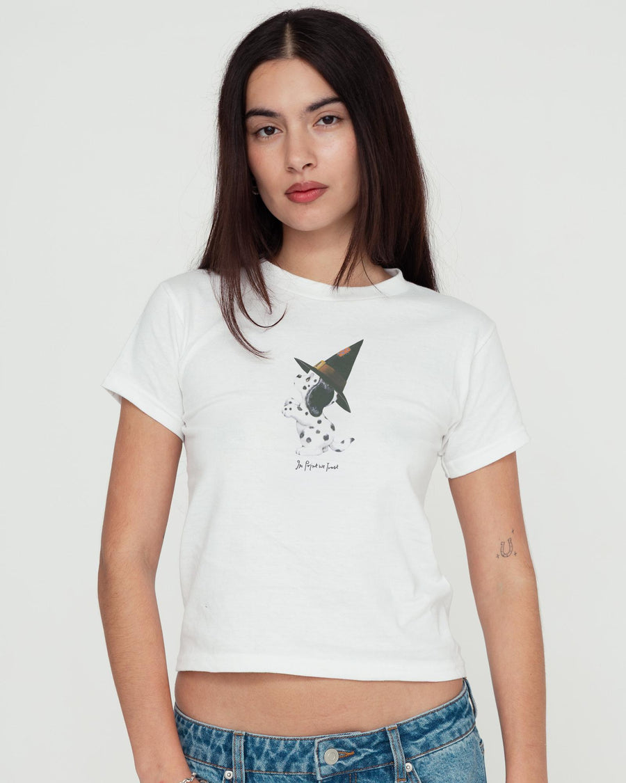 spooky puppy baby tee - In Print We Trust