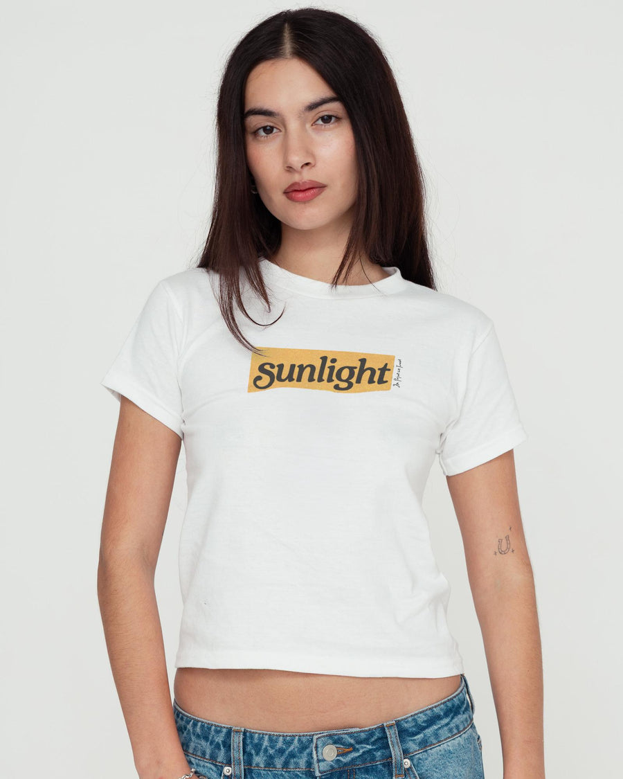 sunlight baby tee - In Print We Trust
