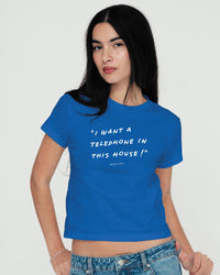 telephone baby tee - In Print We Trust