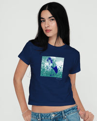 wildflower baby tee - In Print We Trust