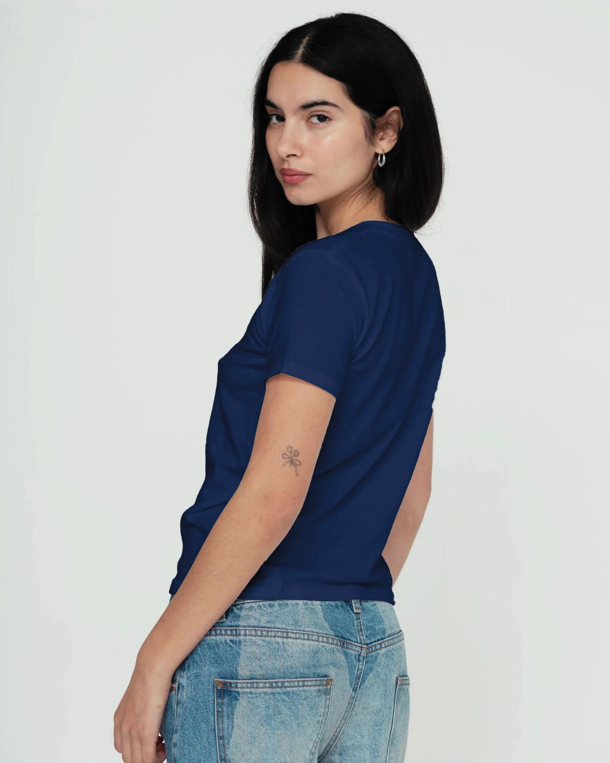 put a bow on it baby tee - In Print We Trust