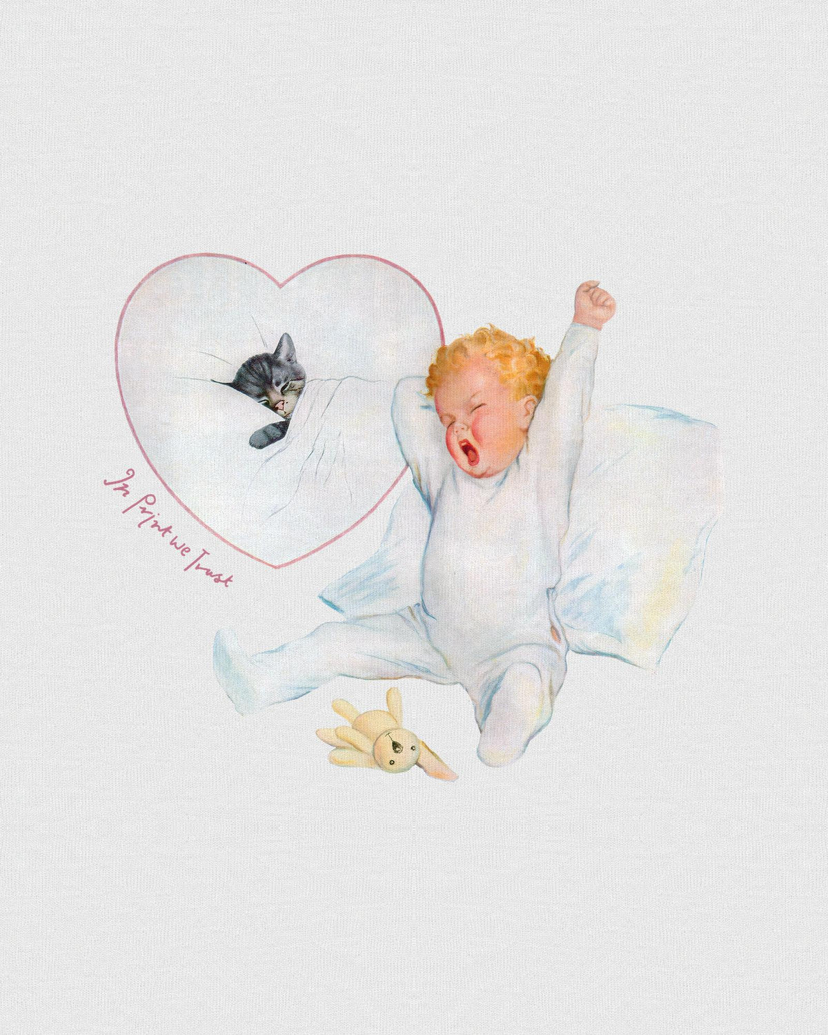 america's sleepheart baby tee - In Print We Trust