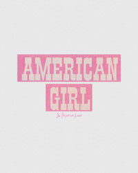 american girl baby tee - In Print We Trust