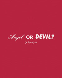 angel or devil baby tee - In Print We Trust