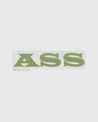 ass baby tee - In Print We Trust