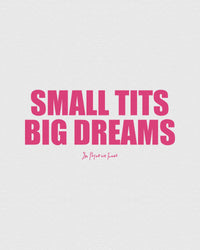 big dreams baby tee - In Print We Trust