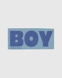 boy baby tee - In Print We Trust