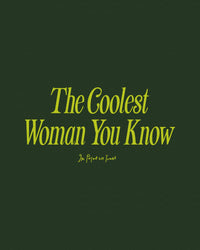 coolest woman baby tee - In Print We Trust
