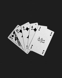 counting cards baby tee - In Print We Trust