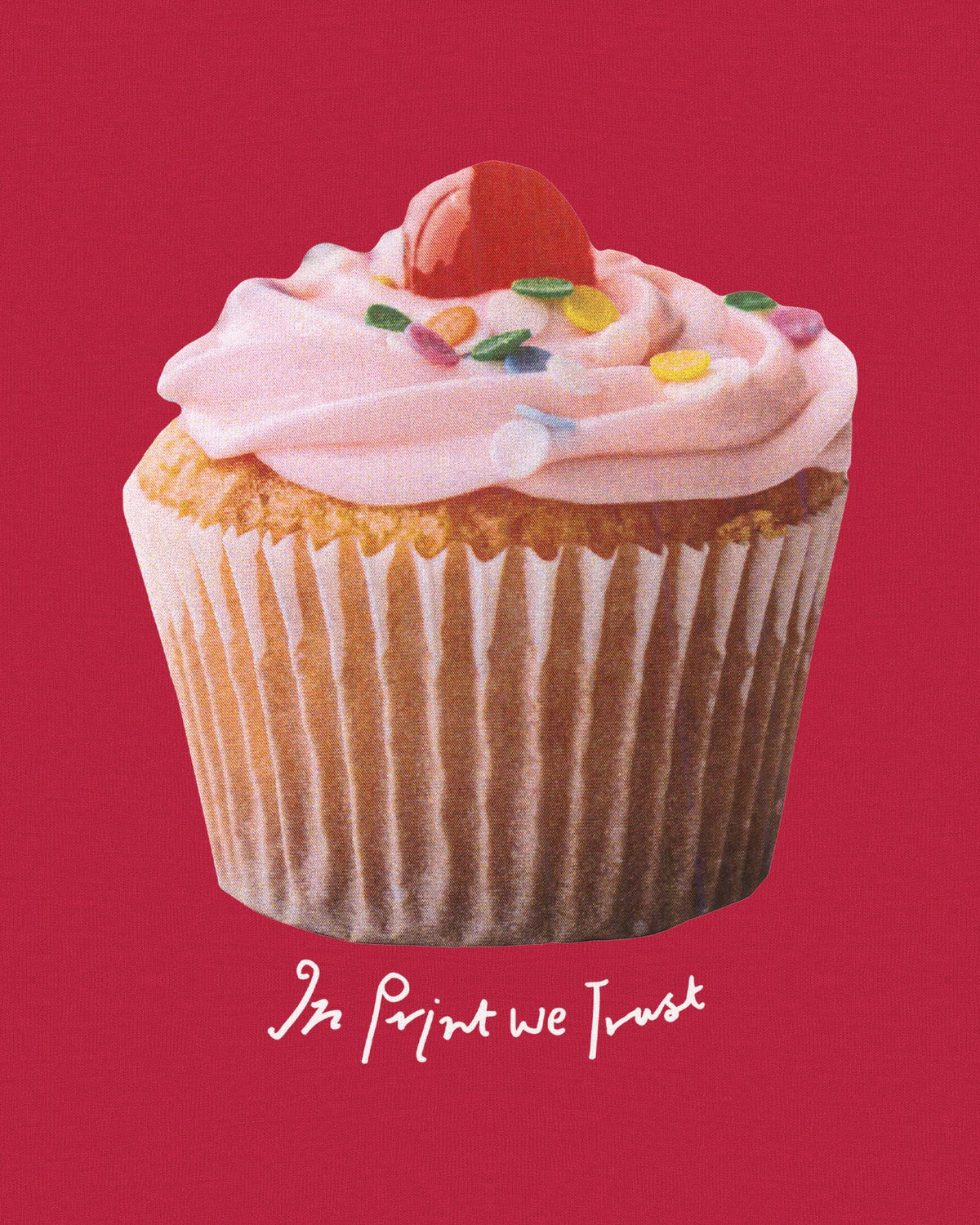 cupcake baby tee - In Print We Trust