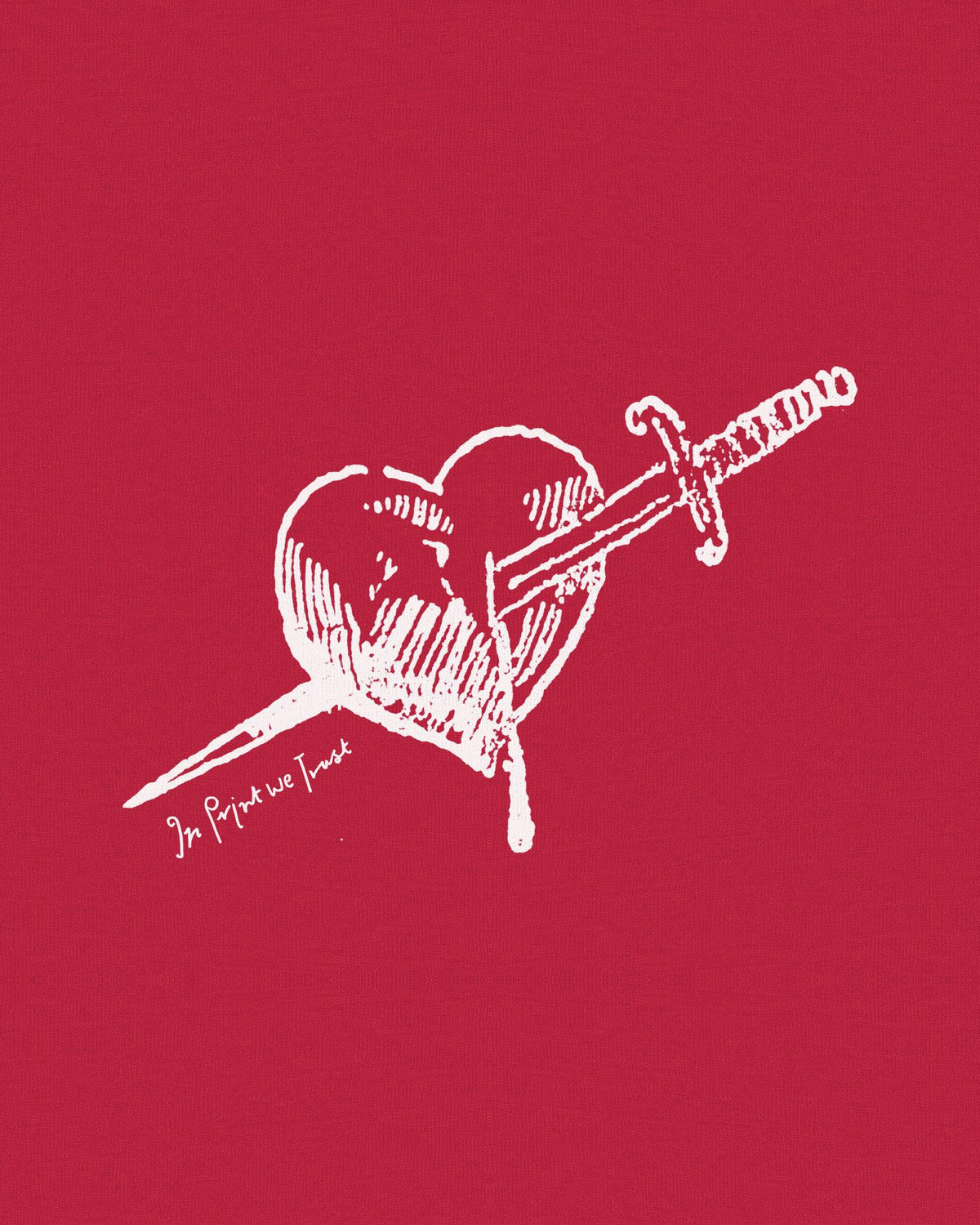 dagger baby tee - In Print We Trust