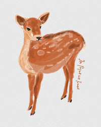 deer baby tee - In Print We Trust