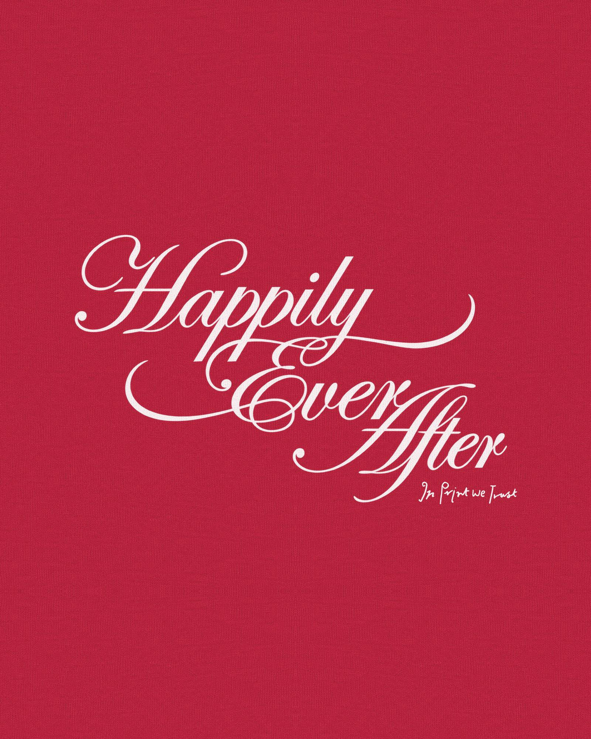 happily ever after baby tee - In Print We Trust
