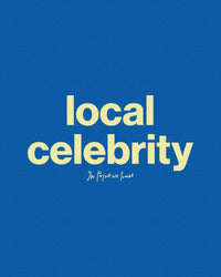 local celebrity baby tee - In Print We Trust