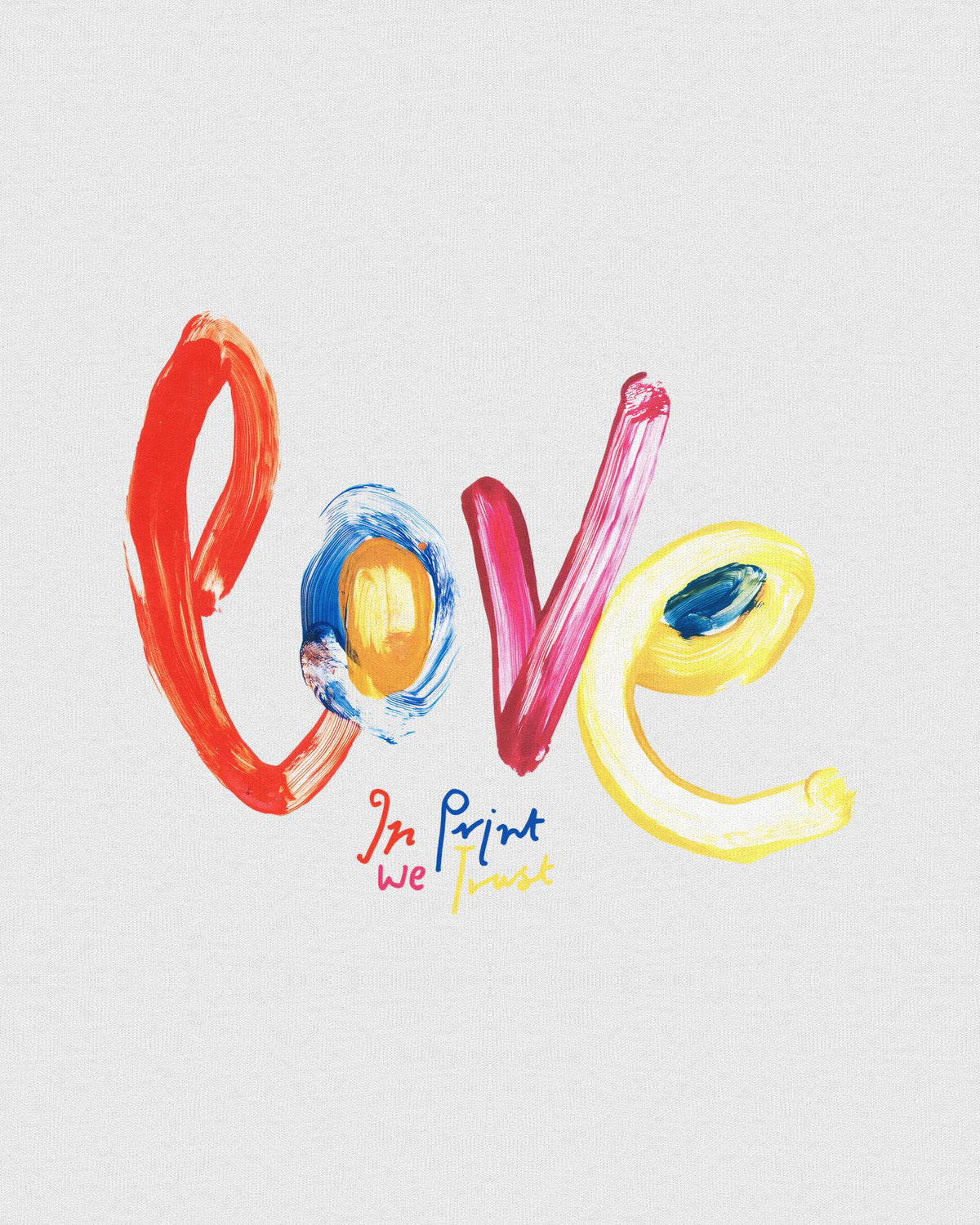 love baby tee - In Print We Trust