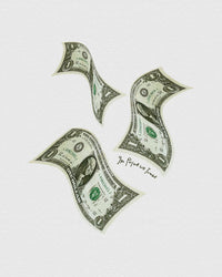 money money money baby tee - In Print We Trust