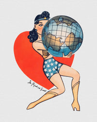 my world baby tee - In Print We Trust