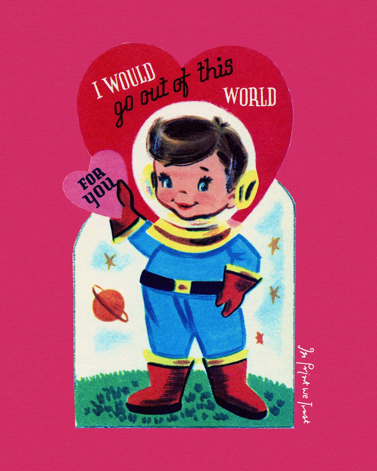 out of this world baby tee - In Print We Trust