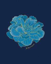 peony baby tee - In Print We Trust