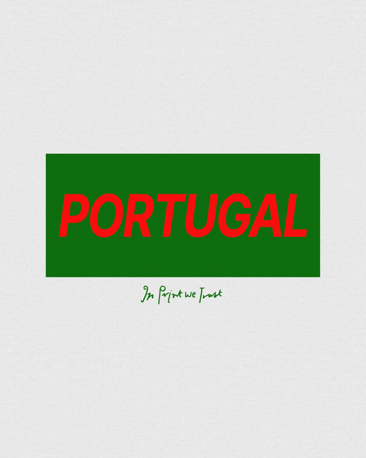 portugal baby tee - In Print We Trust