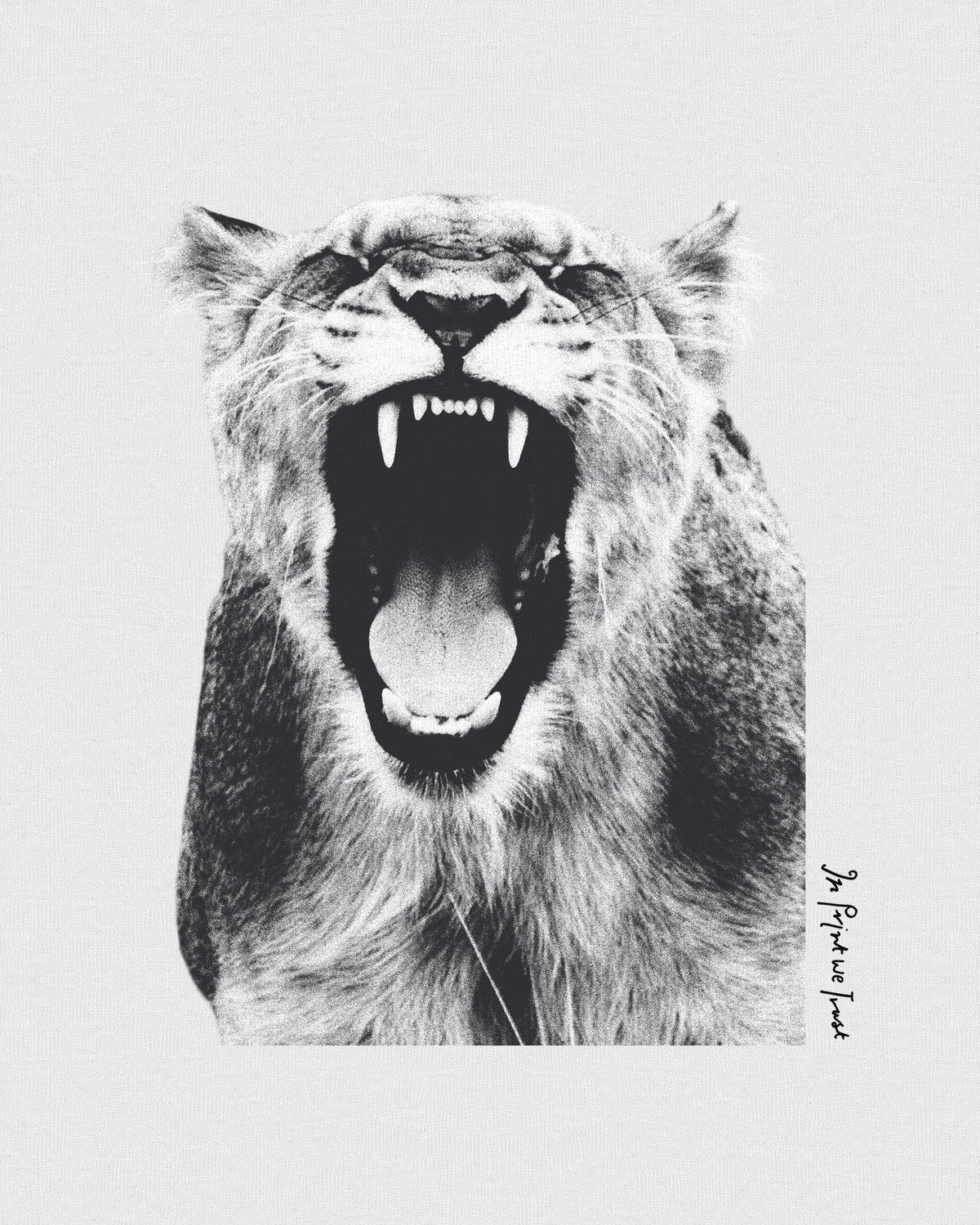 roar baby tee - In Print We Trust