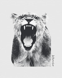roar baby tee - In Print We Trust