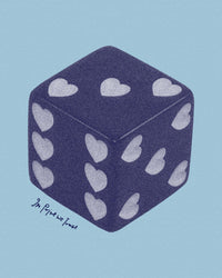 roll the dice baby tee - In Print We Trust
