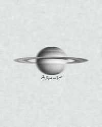 saturn baby tee - In Print We Trust